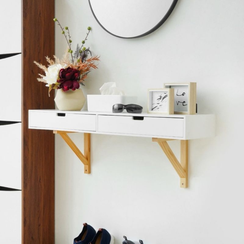 INFORMA Ori Rak Dinding Gantung Rak Tv Gantung Hambalan Lemari Gantung Shelfing Meja TV Meja Rias Me