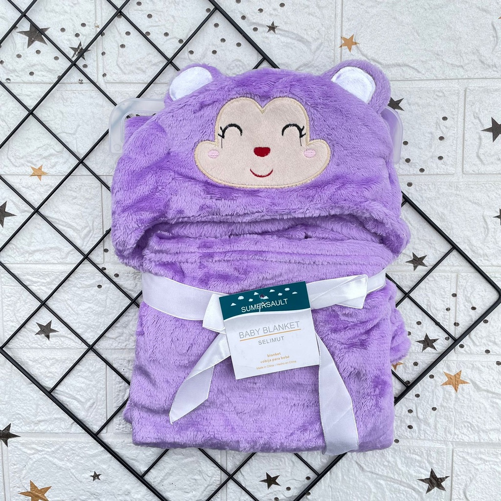 Selimut Bayi Karakter Selimut Bayi Motif Lucu Selimut Bayi Super Lembut  Asyam Baby