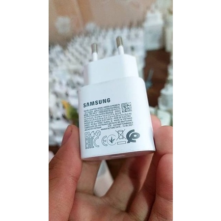 Adaptor Samsung Fast 25W A52S charger bawaan asli