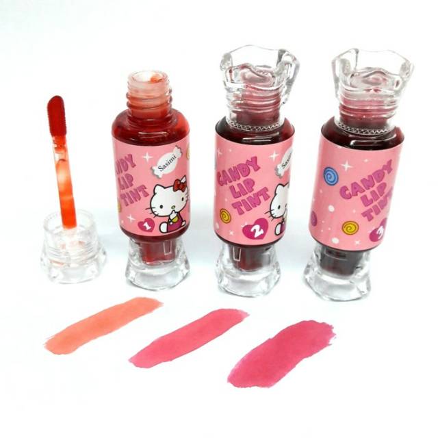 LIP TINT CANDY HELO KITTY 3 WARNA