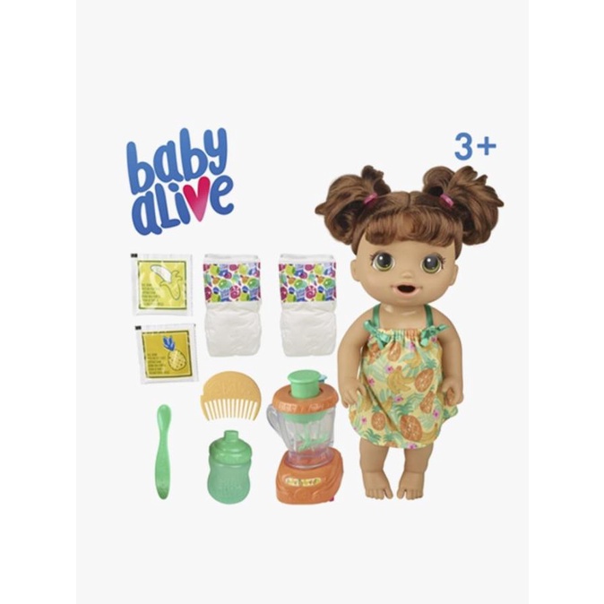 Baby Alive Magical Mixer Baby Doll Blonde And Brown Original Hasbro