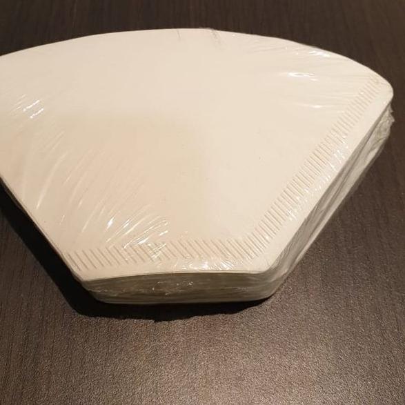 ➷ BESAR UK 103 Kertas Filter Drip Coffee Filter Paper 3to6cup Isi 100pcs ✪