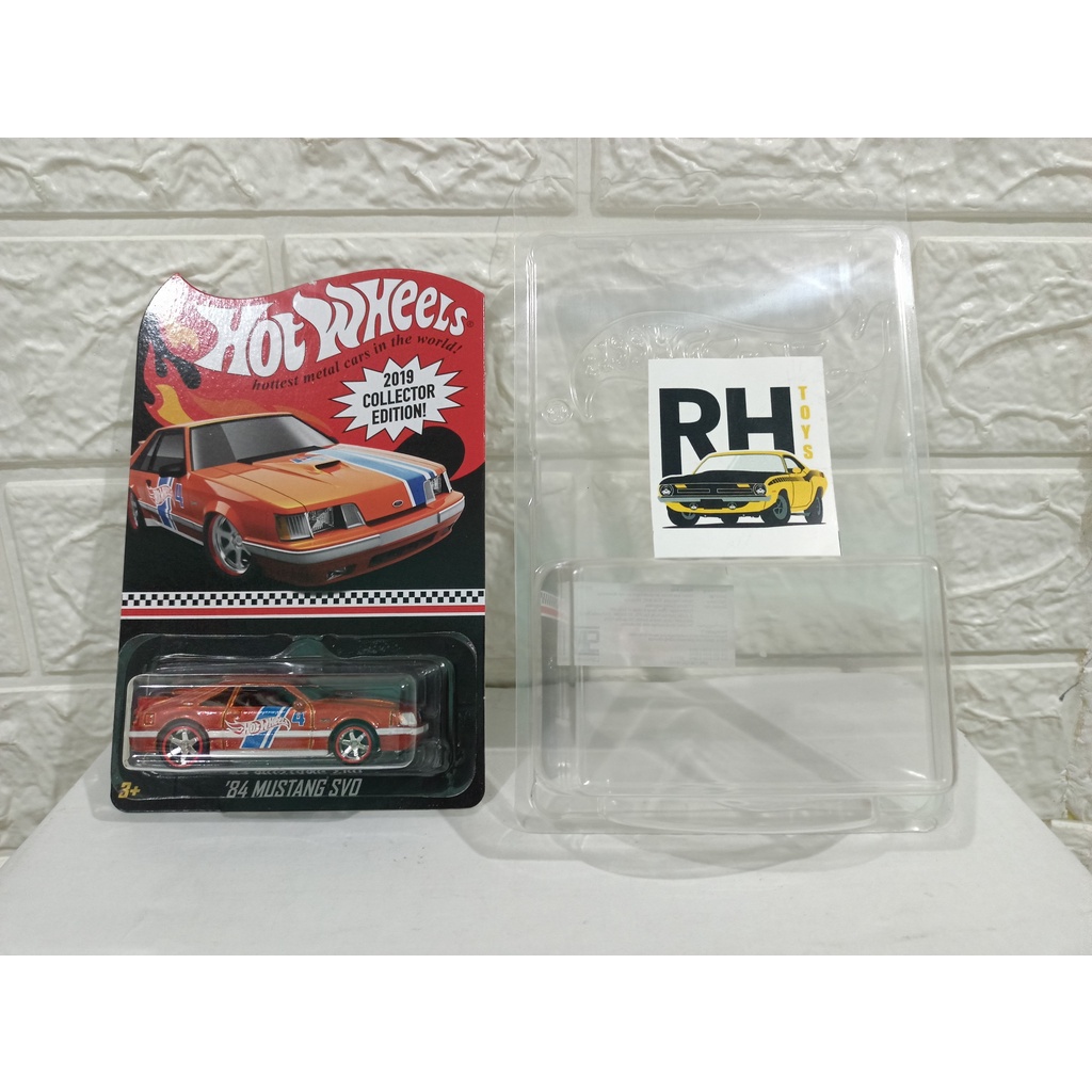 Hot Wheels 84 Mustang SVO Collector Edition 2019 Ban karet