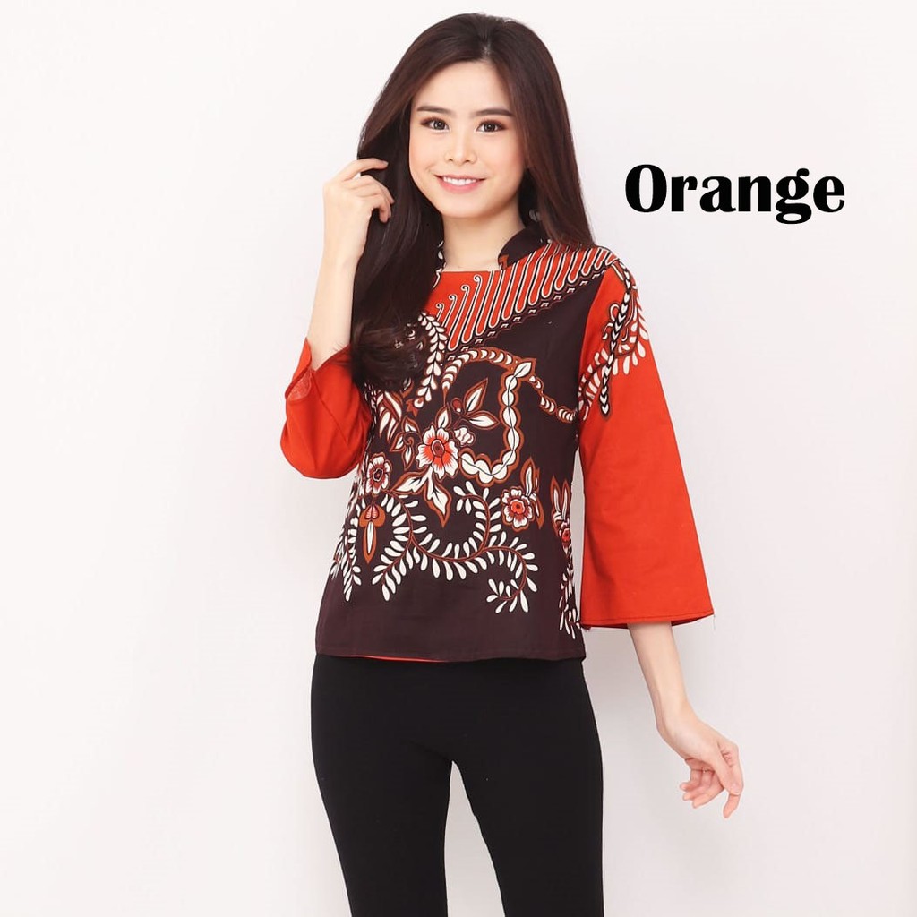 Batik Wanita - Atasan Batik 559 - 974-Orange