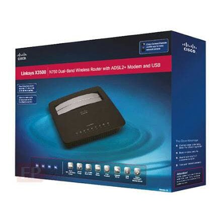 linksys X3500 Router Nirkabel Dual-Band