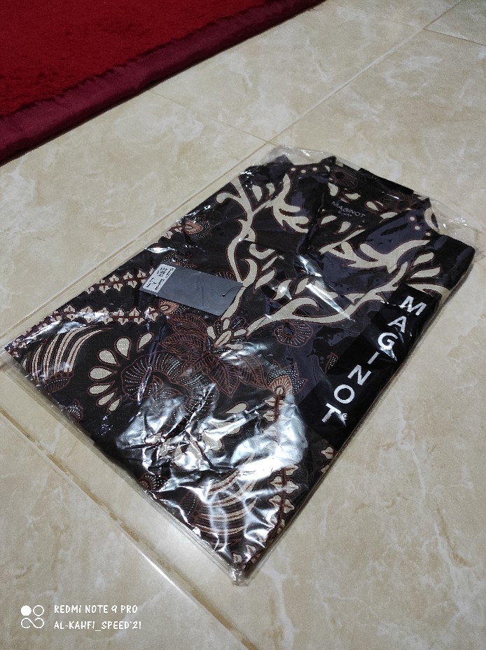 Maginot Kemeja Batik Pria Narendra-ss Lengan Pendek