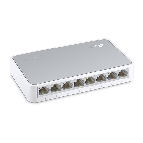 TP-LINK TL-SF1008D 8 Port 10/100Mbps Desktop Switch hub lan internet