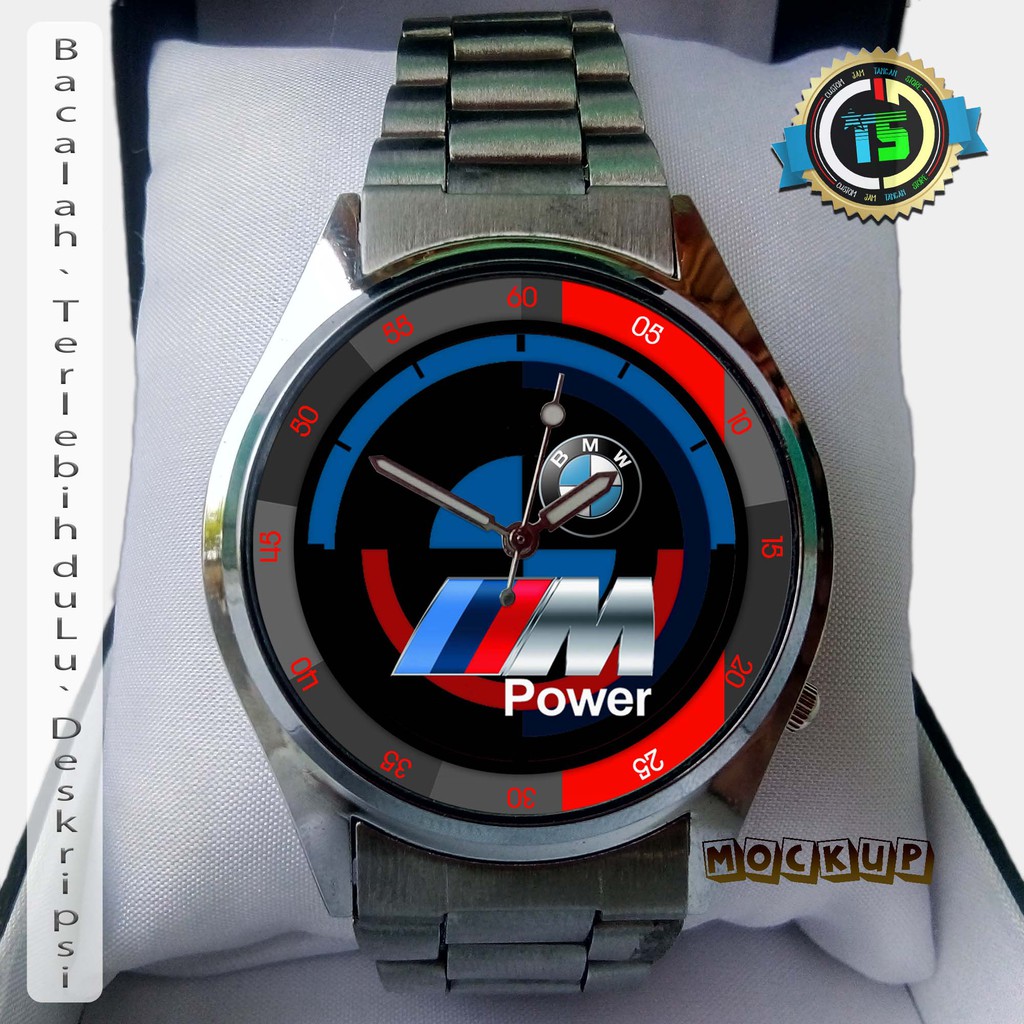 Jam Tangan BMW 03 Stainless Steel | Custom Jam Tangan Store
