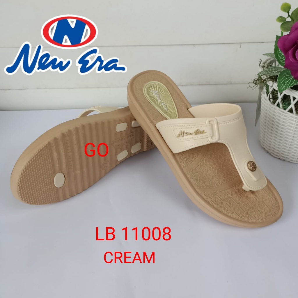 sogo NEW ERA LB E 11008 Sandal Japit Cewek Berkualitas Sandal Karet Wanita Slop Sandal Slop Jelly Terbaru