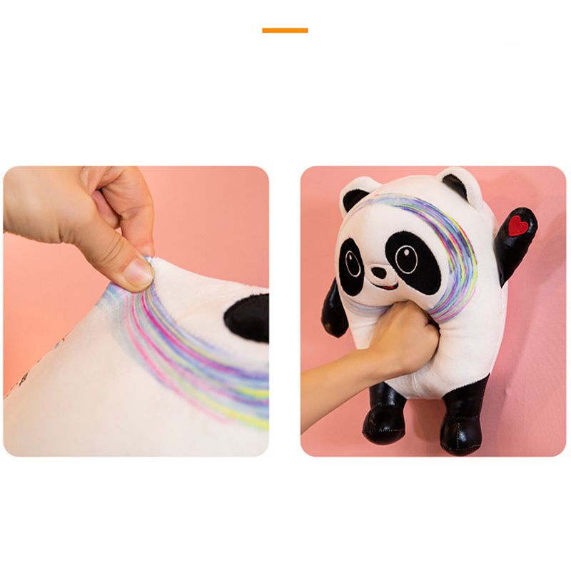 【New Arrival】Beijing 2022 Winter Olympic Mascot Bing Dwen Dwen Panda Plush Toys  Home Decoration Gifts