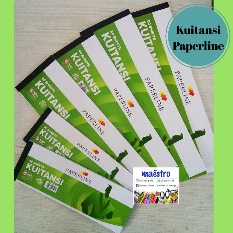 

Kuitansi Paperline / Kwitansi SIDU / Kuitansi Mini / Kecil / Kuitansi Tanggung / Kuitansi Besar