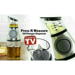 Dispenser Botol Oil Takaran Ukuran/Press N Measure Praktis Termurah.