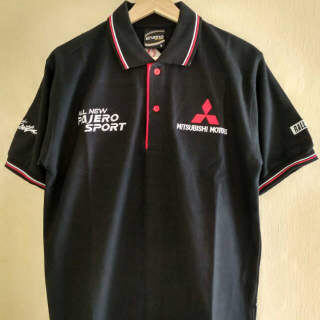  Kaos  Krah  Polo Shirt Mitsubishi Motors All New Pajero 