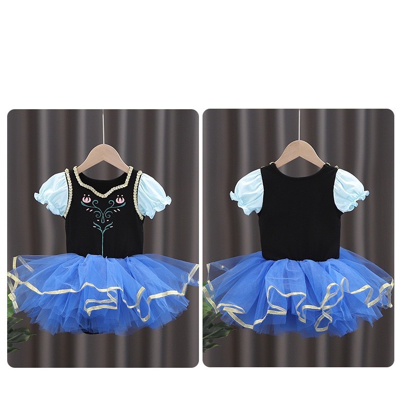 DRESS ANAK PEREMPUAN COSPLAY BAJU KOSTUM GAUN PRINCESS BALLET TUTU PARTY COSPLAY DBB