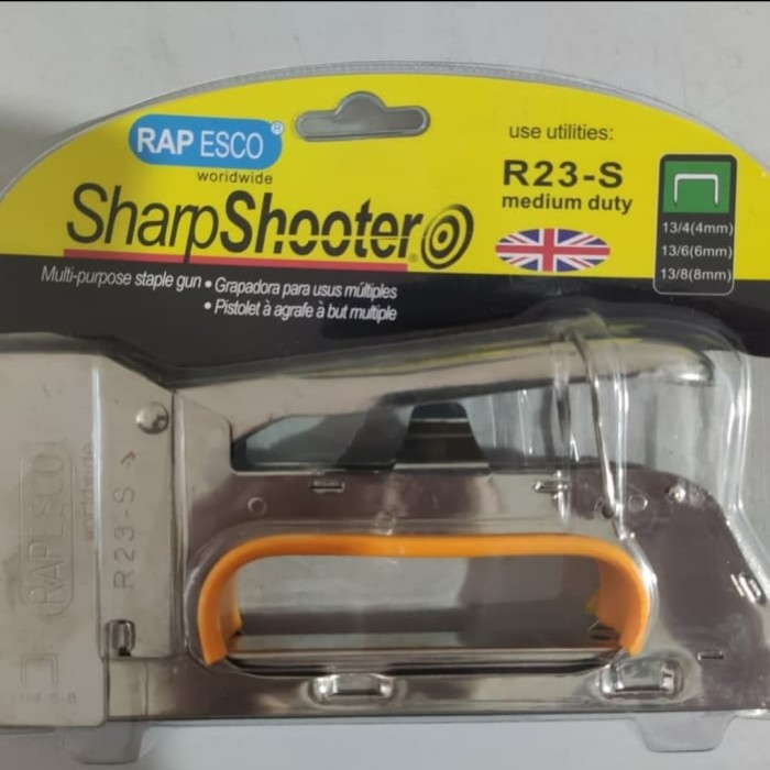 Stapler Tembak / Cekrekan / Pengokot / Hekter Gun Tacker / Staples Sofa, Staples Jok, Stepler Motor,