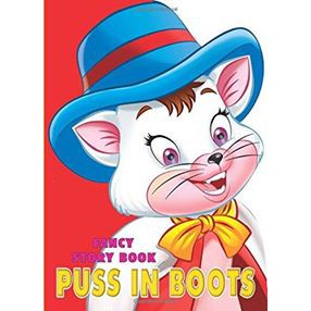 Fancy Story Book PUSS IN BOOTS (Shaped Story Board Book)