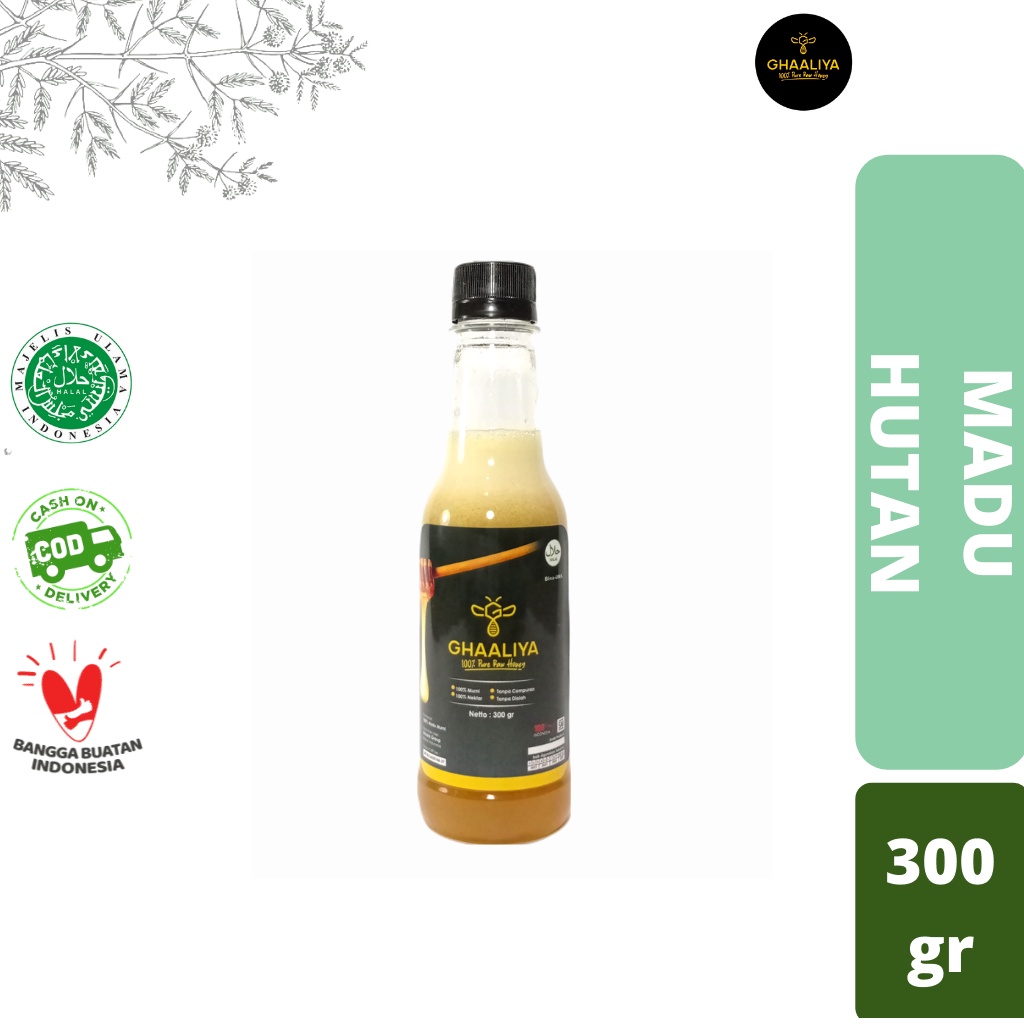 

Madu Murni Asli Madu Dorsata Madu Hutan Nektar Multiflora 300gr