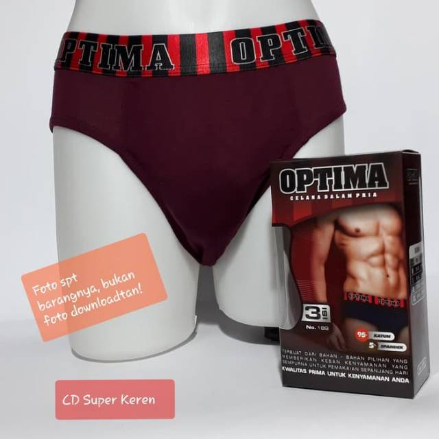 CD Pria  keren Optima 189 MLXL harga perbiji  bukan perkotak...Foto Asli