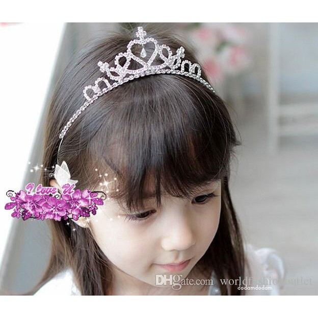 Bando anak tiara warna silver