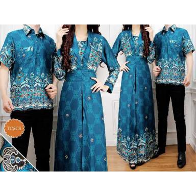 CP DEAH BAJU MUSLIM MURAH COUPLE BATIK MODERN SERAMBIT PASANGAN KELUARGA KEKINIAN GROSIR MODERN