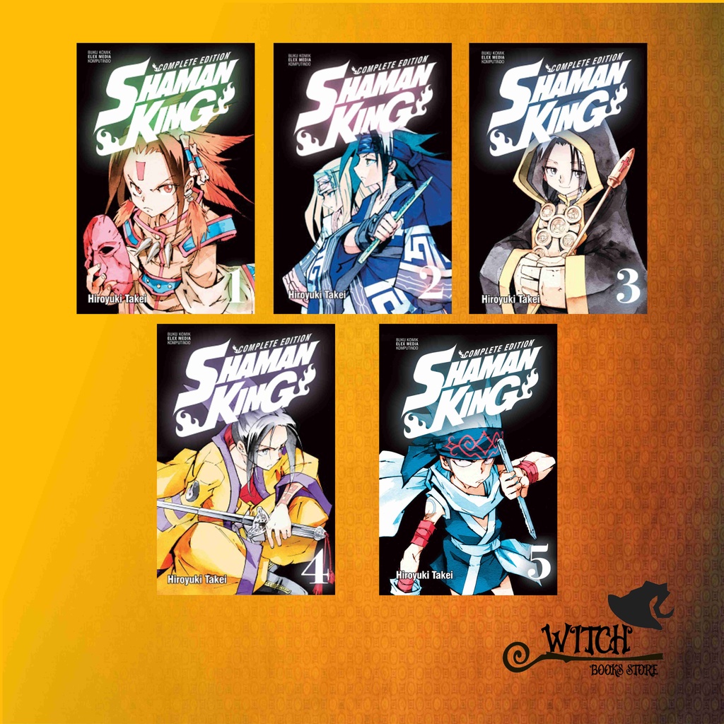 Jual Komik Manga Shaman King Complete Edition (Cabutan/ Satuan Eceran