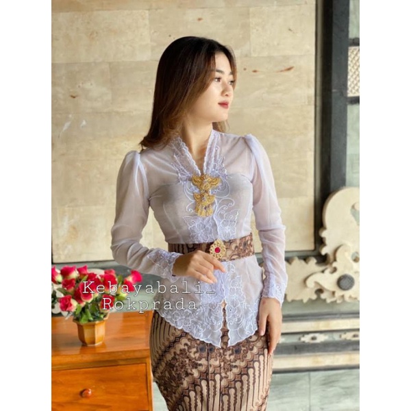 KEBAYA BORDIR KEBAYA JADI LANGSUNG PAKAI  SETELAN KEBAYA BALI