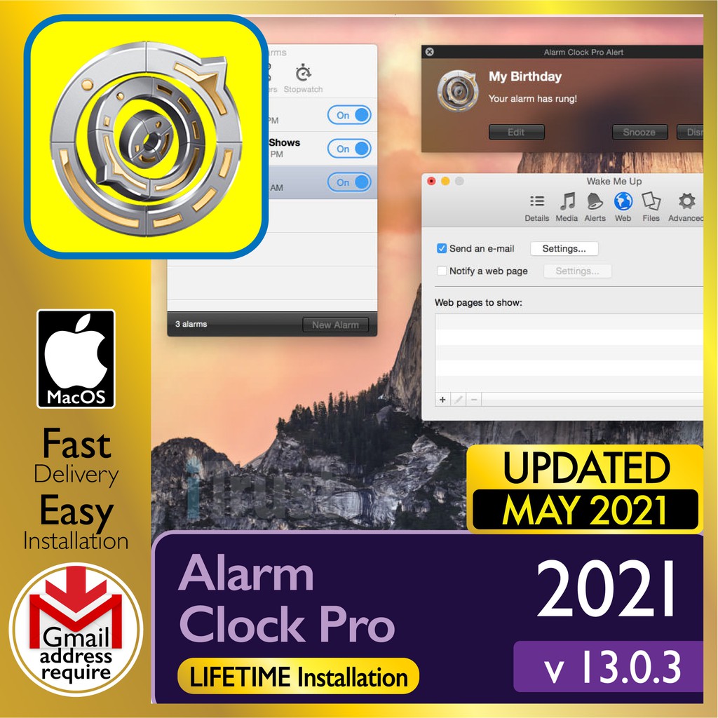 

Alrm Clck Pr 13.0.3 - mltfnctn lrm clck & tsk schdlr [mcOSX Ctln/BgSr Spprt] - Dgtl Dwnld