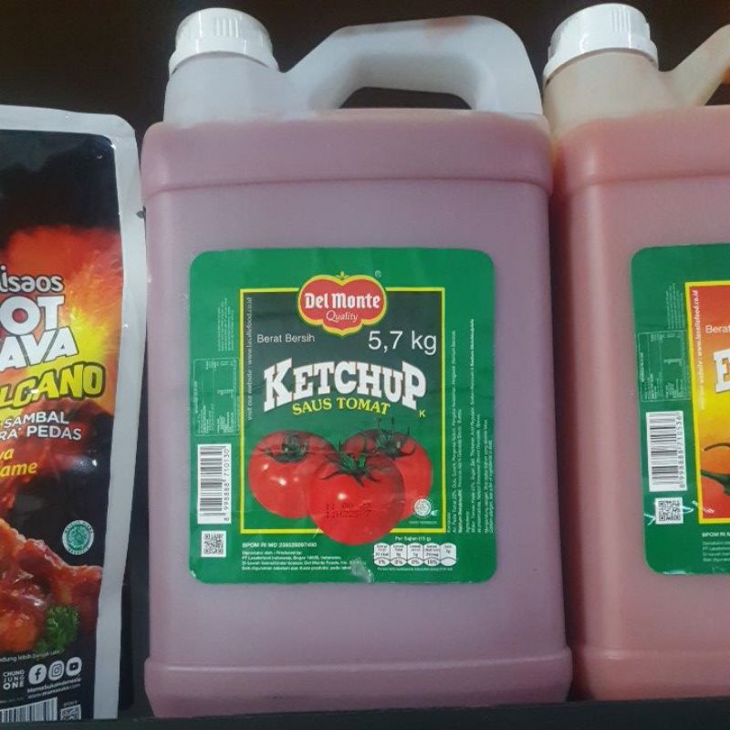 

Del Monte Saus Tomat Jerigen 5,7kg
