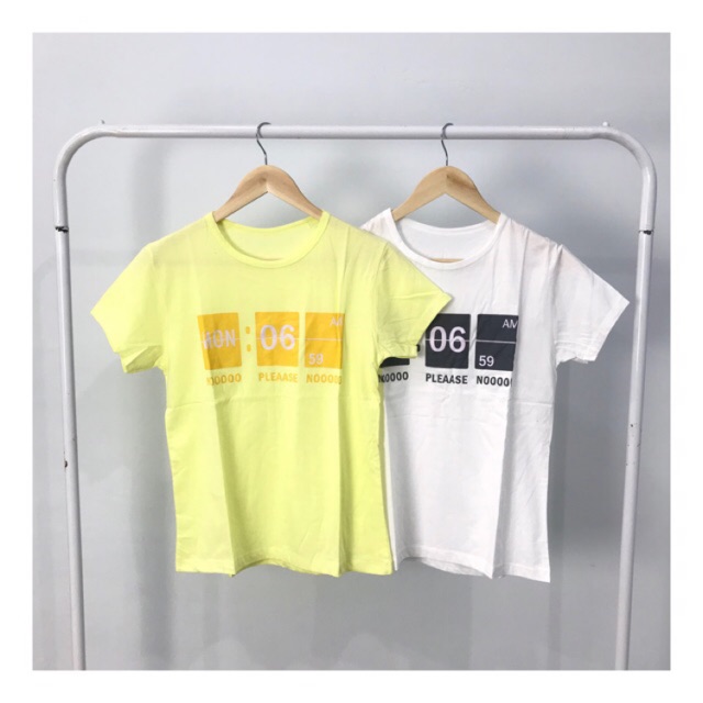 no monday tee / kaos no monday please