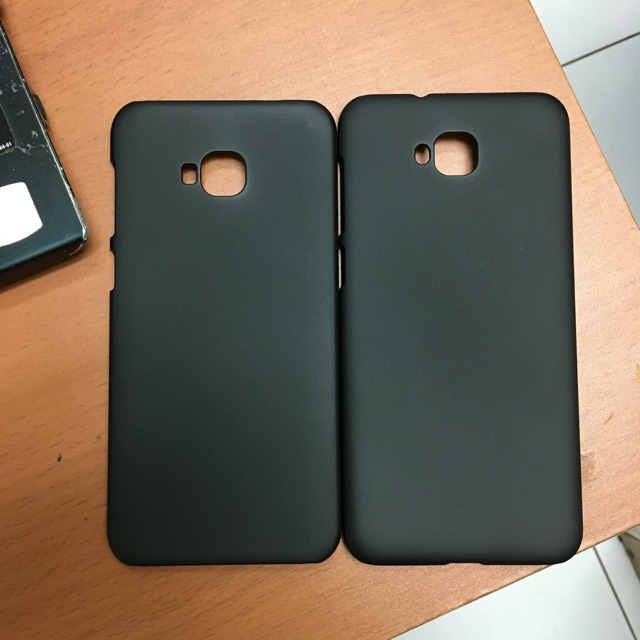 Asus Zenfone 4 Selfie / Pro Premium Case Black Doff Hitam Hard Casing