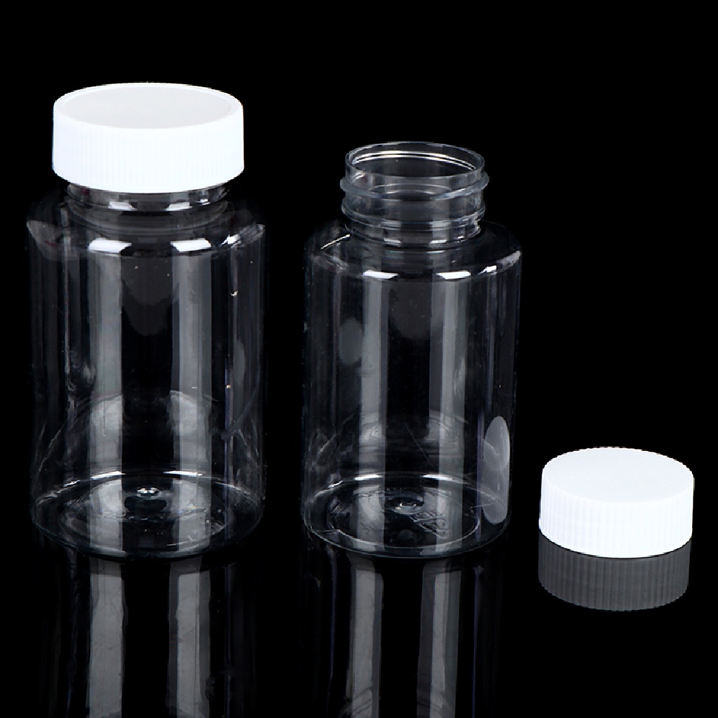 # Alat Rumah Tangga # Botol Kosong Bahan Plastik Ukuran 15 / 20 / 30 / 100ml Untuk Pil