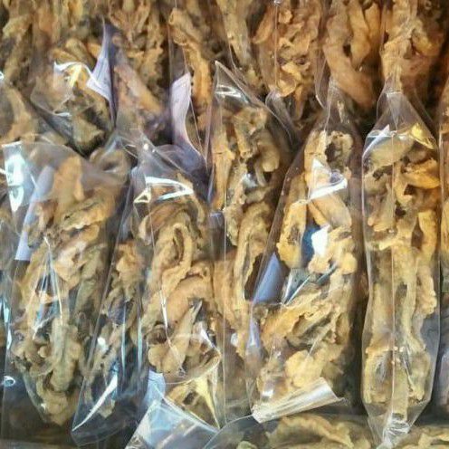 

200gram keripik belut renyah dan gurih produksi sendiri