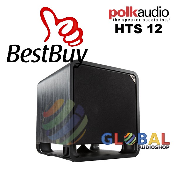 Polk Audio HTS 12 Subwoofer Aktif 12 Inch Home Theater HTS12 - Hitam