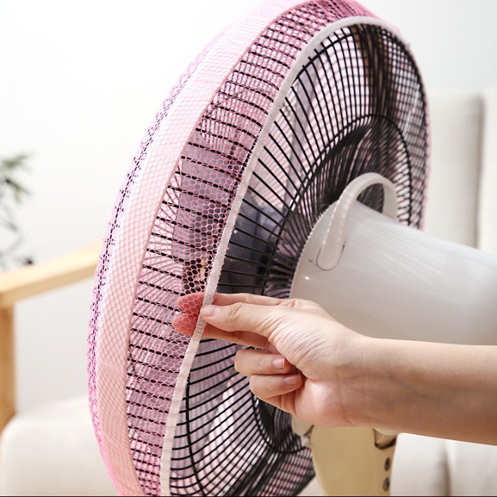 Fan Cover / Sarung Penutup / Pelindung Kipas Angin Anak / Pembungkus Kipas Angin / Cover Kipas Angin
