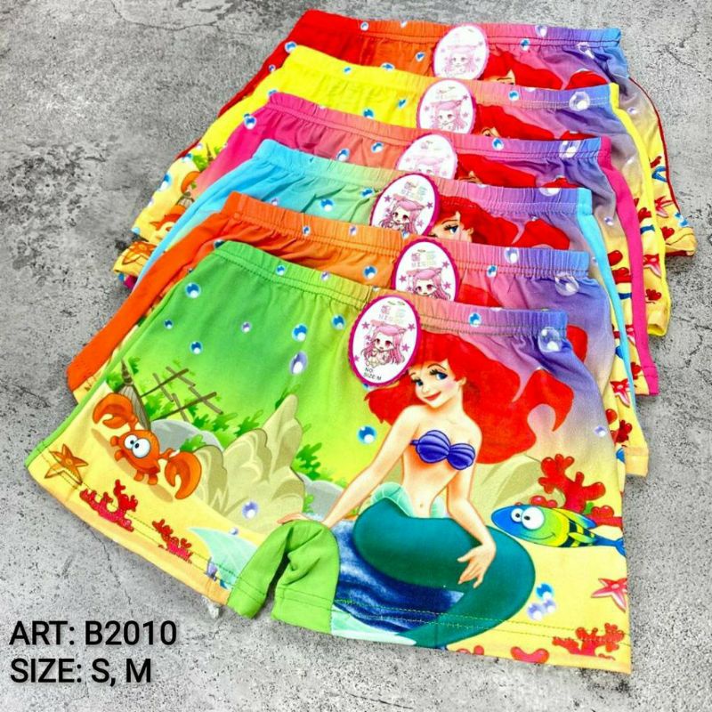 CELANA DALAM ANAK/BOXSER ANAK PEREMPUAN/SOT KARAKTER