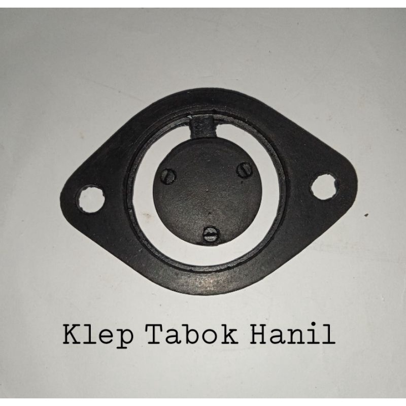 Klep tabok hanil pompa air / Lidah klep pompa air (Bentuk Oval)