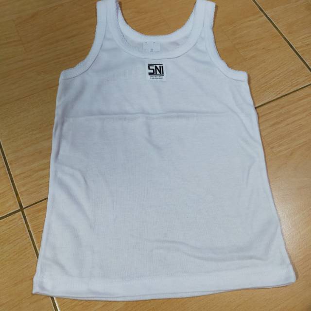 Singlet kaos dalam Anak 0- 24 Bulan( 3pcs) size 14-22