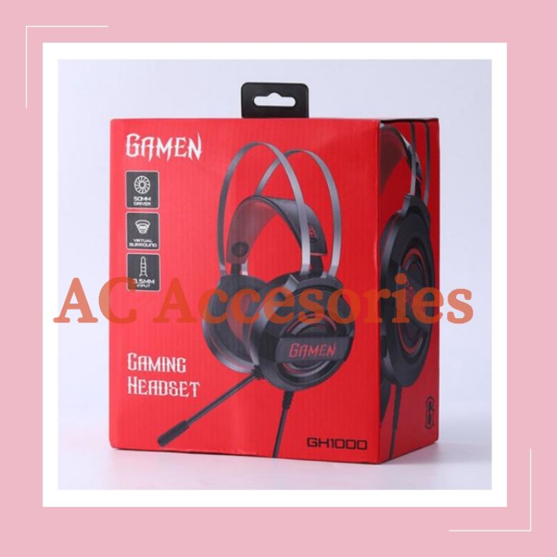 Headset Gaming Bando GAMEN GH1000