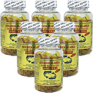 K-MAX ALASKA Deep Sea Fish Oil Super Omega 3,6,9 1000mg