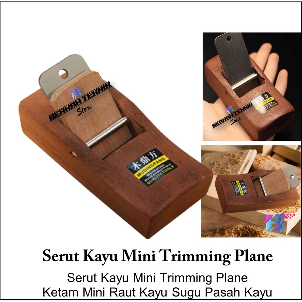 Mini Trimming Ketam Serutan Kayu Mini Manual / Alat Planer Ketam Pasah