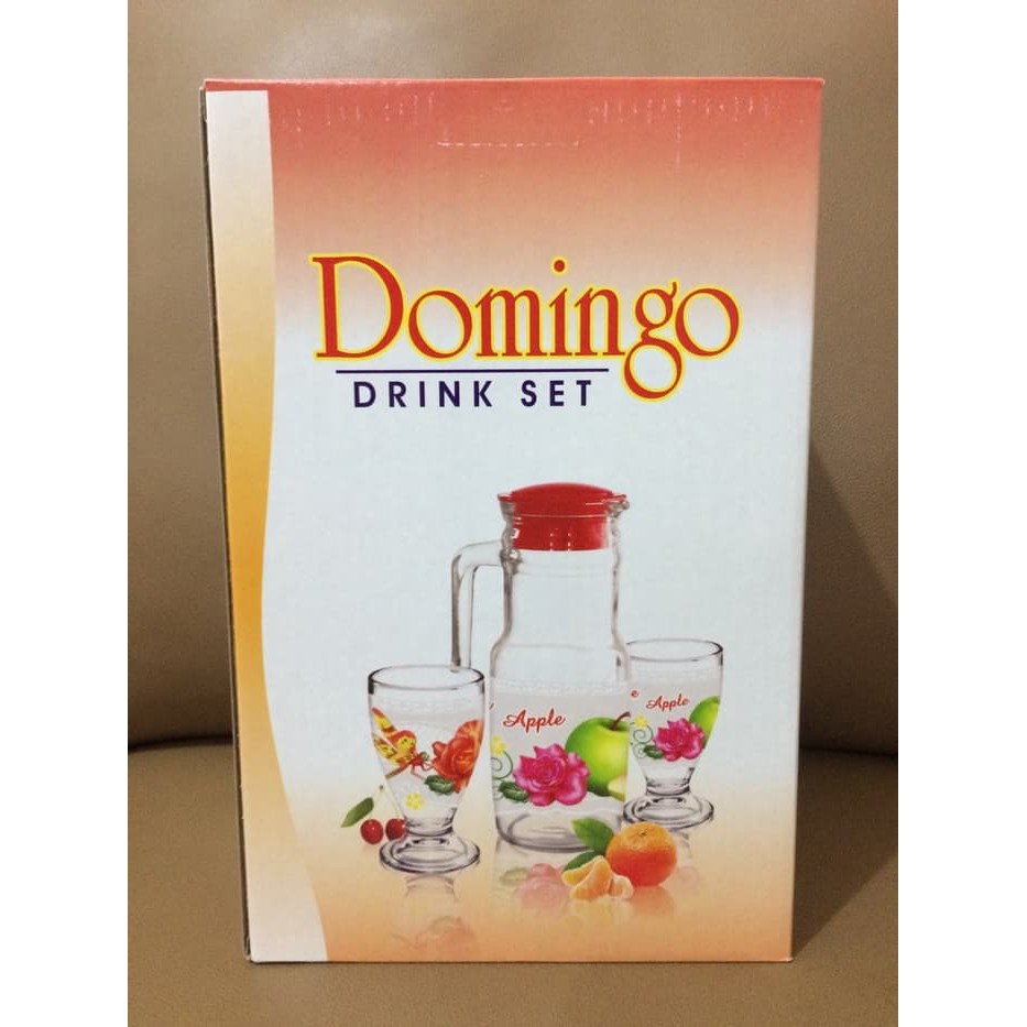 Promo Teko Set , Drink Set , Pitcher Set ,Kado Set , Gelas Set Domingo barang unik murah rumah tangg