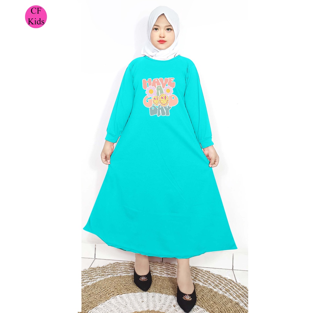 Gamis Anak Perempuan DTF Good Day CF Kids