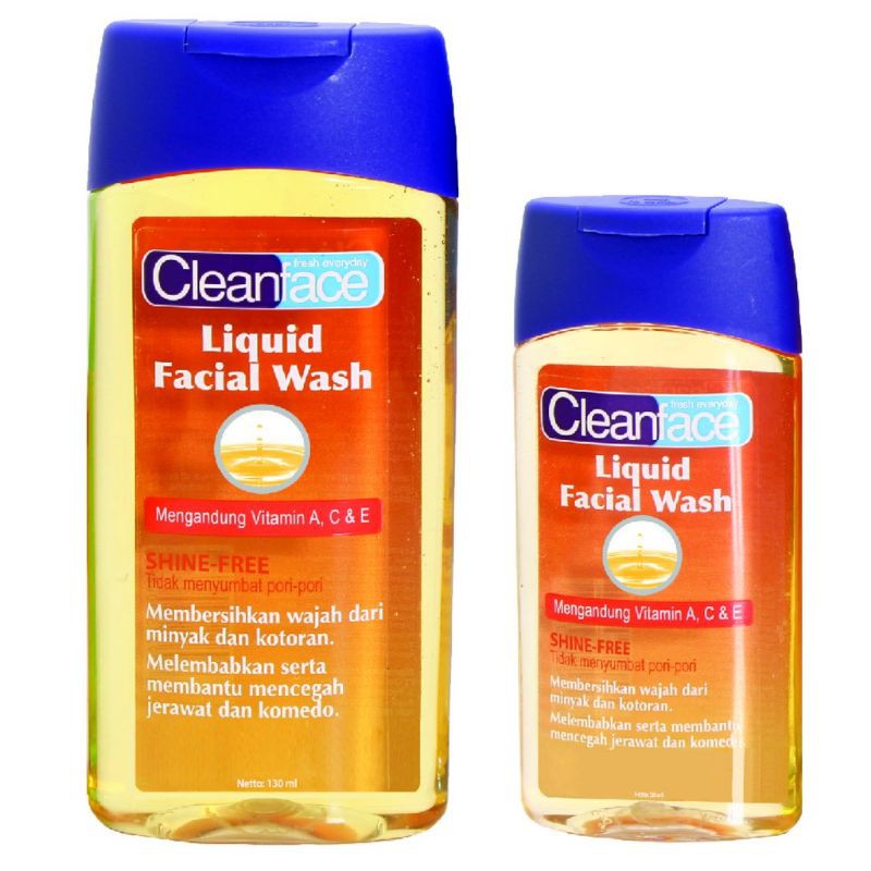 CLEAN FACE LIQUID FACIAL WASH