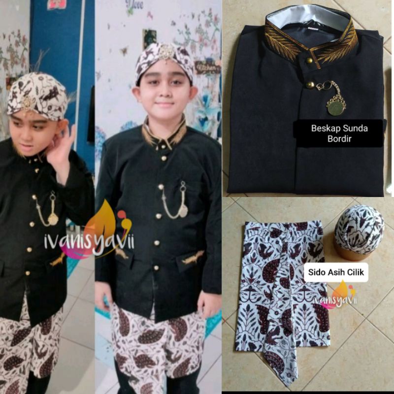 [1set] Baju Adat Anak