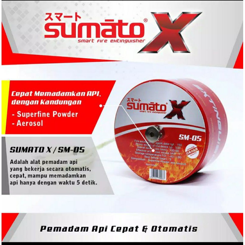 APAR Sumato X SM-05 GRATIS PERAWATAN 3 TAHUN ORIGINAL