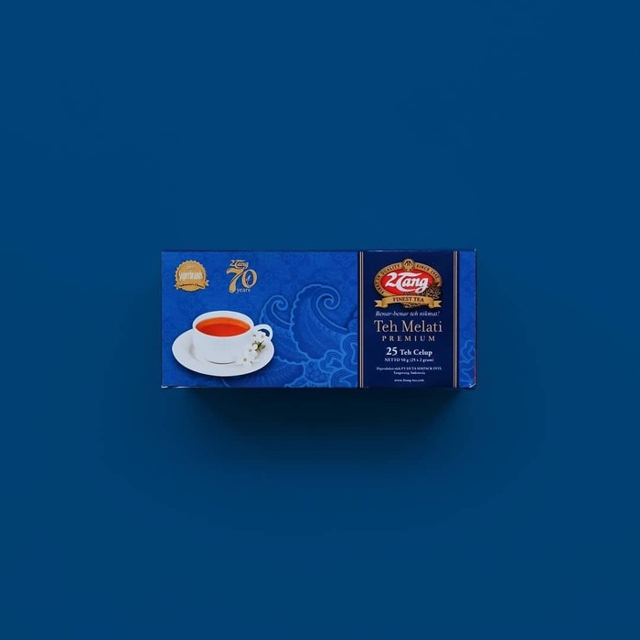 

TEH-DAUN- 2TANG JASMINE TEA PREMIUM TEH CELUP 3 BOX @25 KANTONG/2 GR -DAUN-TEH.