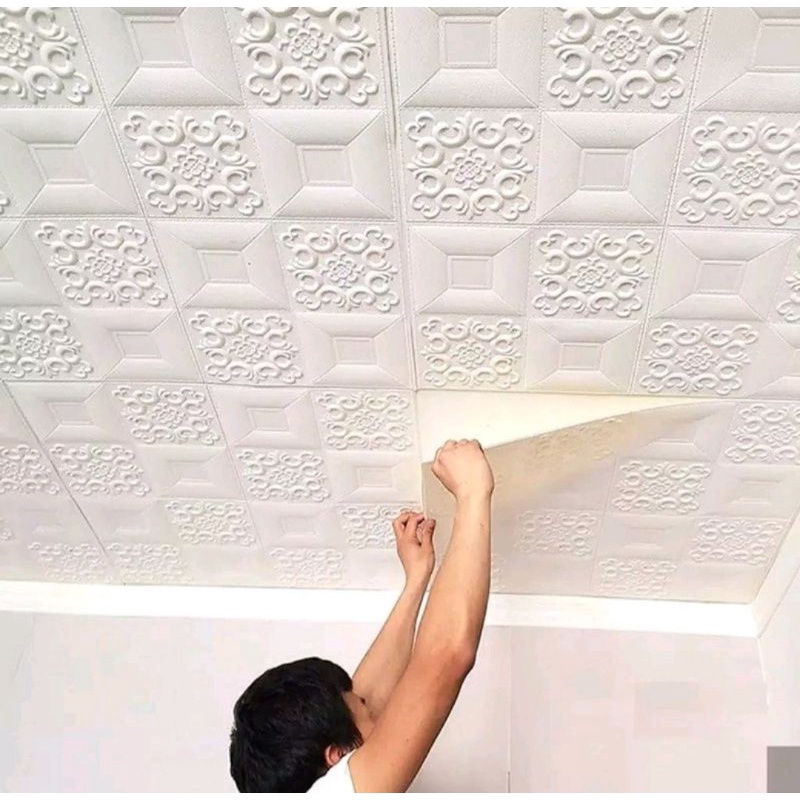 Brickfoam batik 3d 70x70cm Tebal 3mm-4