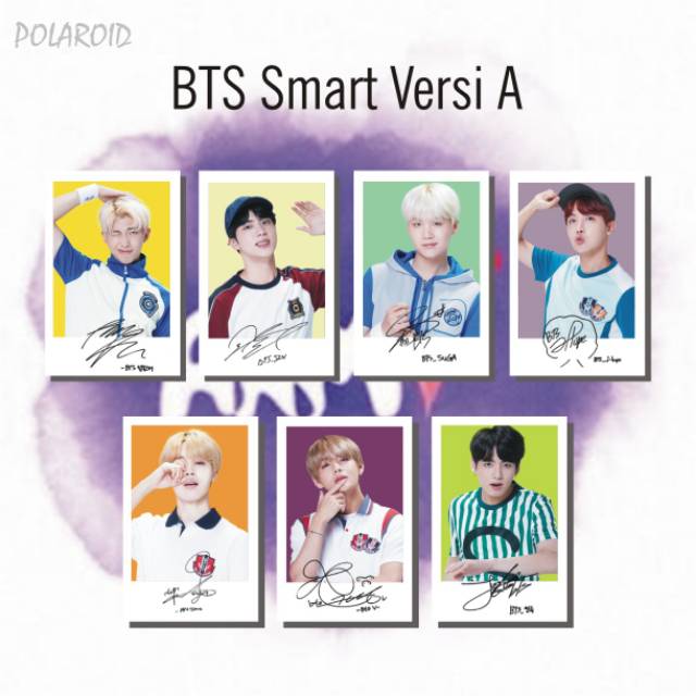 POLAROID KPOP BTS SMART UNIFORM (+TTD)