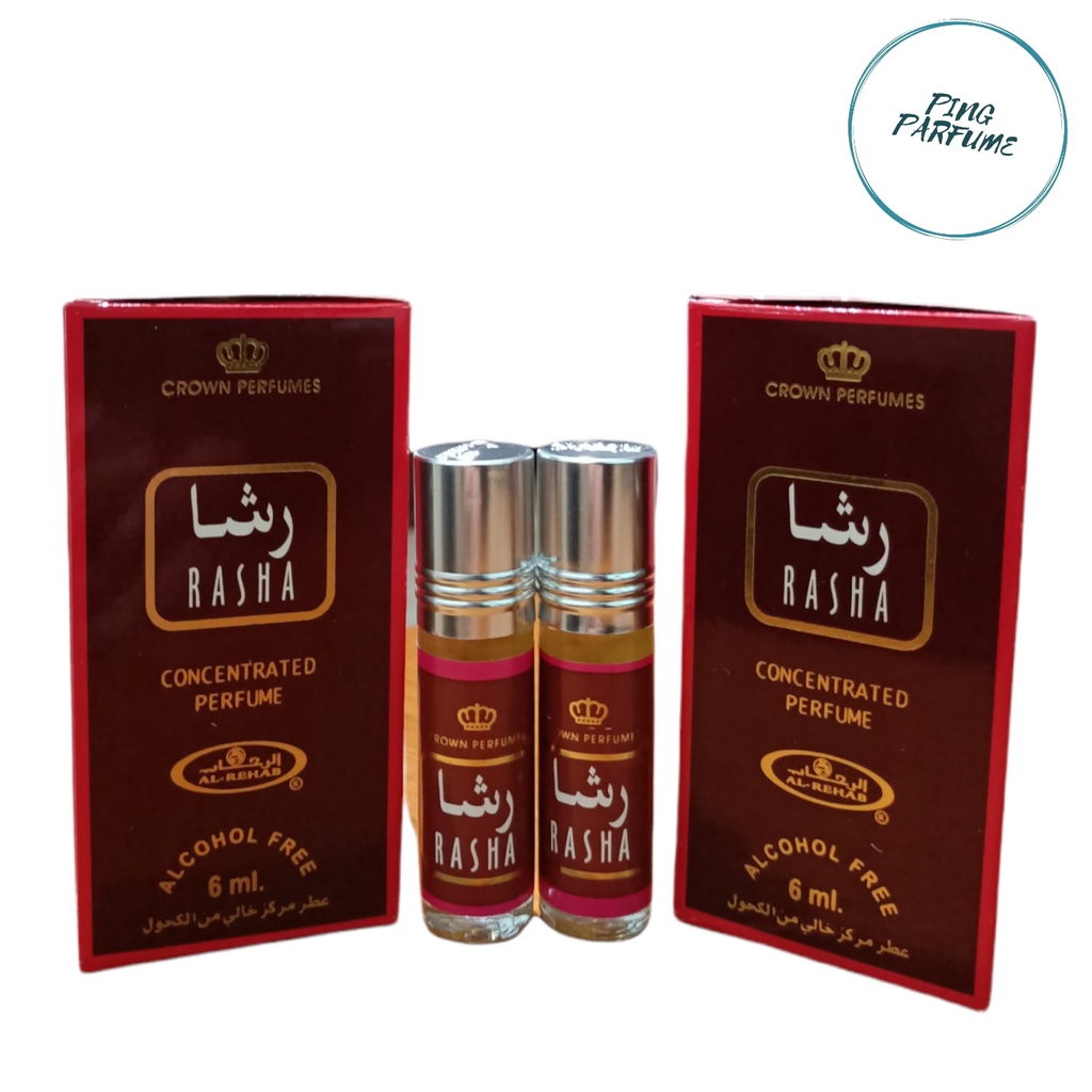 Parfum Arab Rasha Al-rehab kemasan 6ml