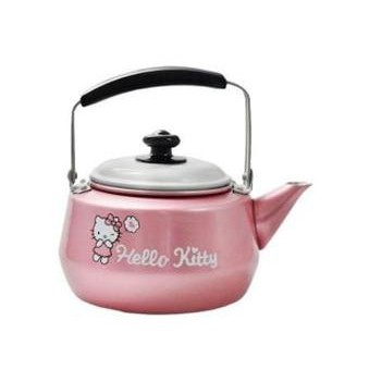 TEKO CERET MASAK AIR PANAS JADUL HELLO KITTY MAXIM 1.5L BUNYI SIUL ALUMINIUM ANTI KARAT GOOD